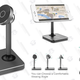 UGREEN Magnetic Smartphone Desk Stand | $9 | Amazon | Promo code 87HFODR4